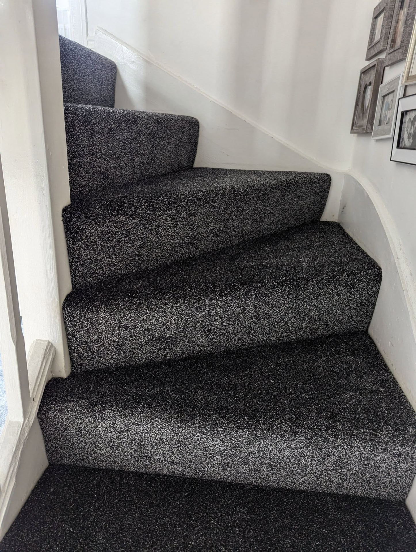 New stair carpet fitted in a Carlisle home